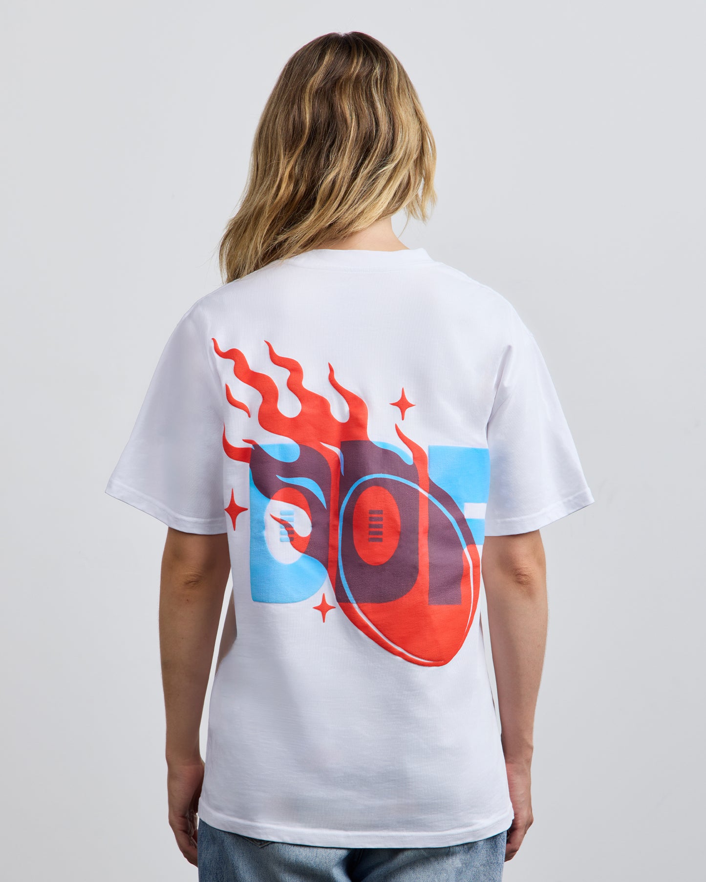DDF GRAPHIC FLAME TEE