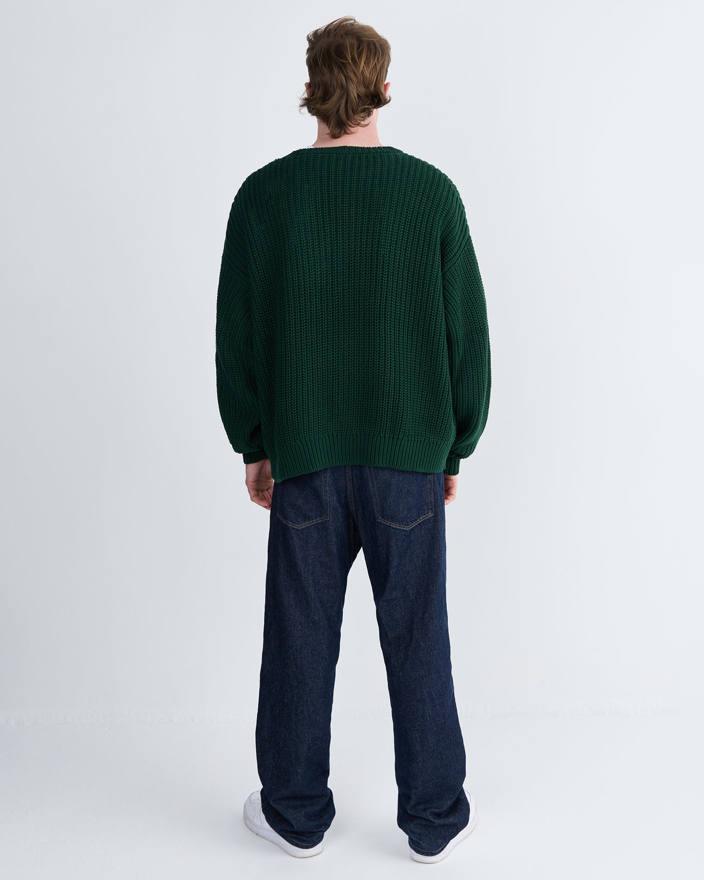 DDF STAR LOGO KNIT - GREEN