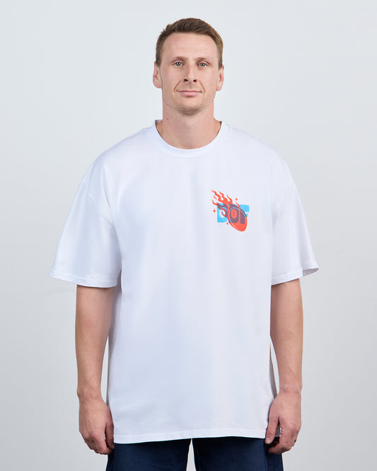 DDF GRAPHIC FLAME TEE